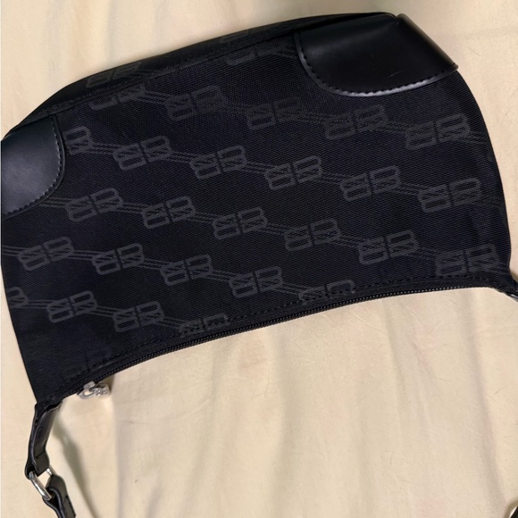 Fendi Denim Tote with Brown Leather Straps and Gold Logo Charm - Picture 7 of 16